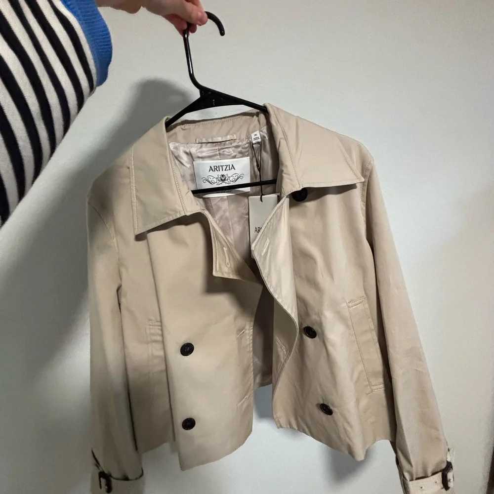 Aritiza The Esquire Trench Coat - City Twill - Picture 5 of 7